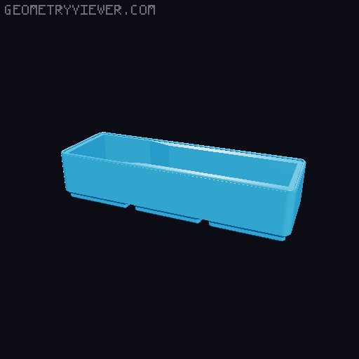 Gridfinity Shadow Boxes 3D model thumbnail