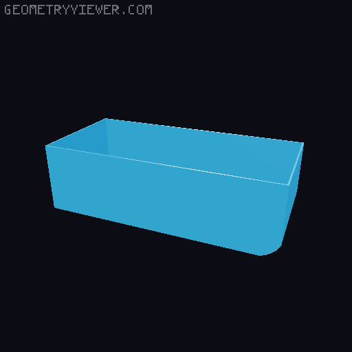 Drawer insert 3D model thumbnail
