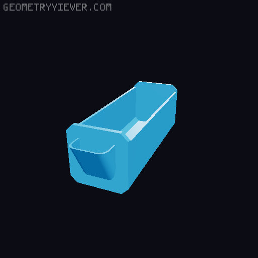 Modular Organizer 3D model thumbnail