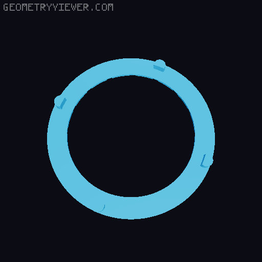 The Real Jessie PLA RepWinder Adaptor 3D model thumbnail