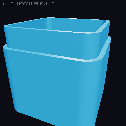 Box boxes jar jars tin tins easy printable without support tested 3D model thumbnail