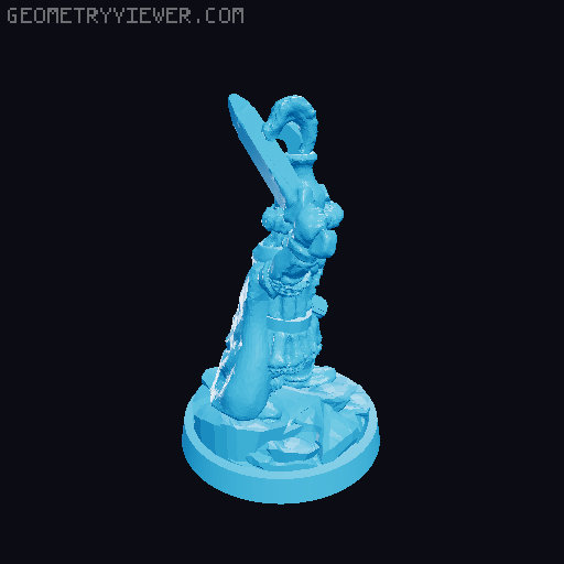 Lake-Town Warmaster Army 10mm Scale 3D model thumbnail