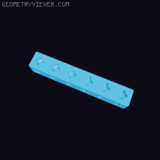 PrintABlok.....longer, wider, diagonaler 3D model thumbnail