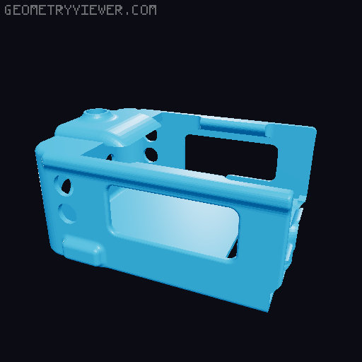 FPV deck for the ATOM RC DOLPHIN PRO 3D model thumbnail