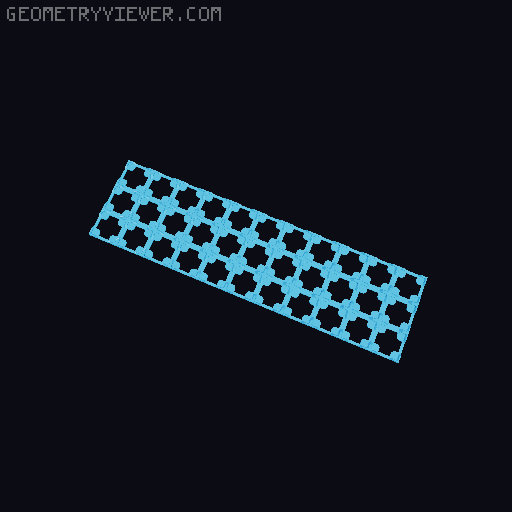Thin Gridfinity Magnet Base - up to 12x12 3D model thumbnail