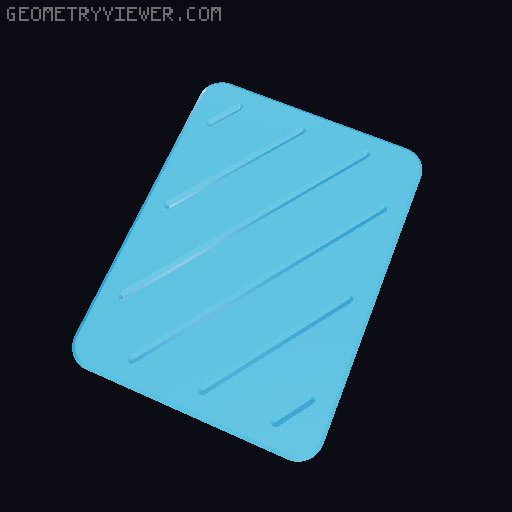 phone surface mount for car 3D model thumbnail