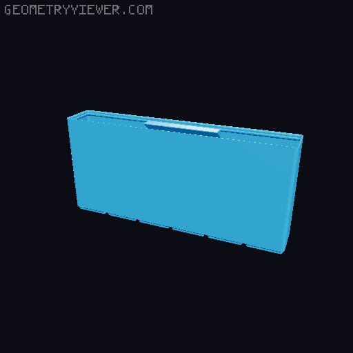 Gridfinity cups height 16 (116mm) collection 3D model thumbnail