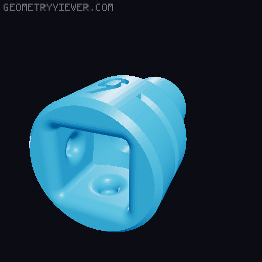 1/2" Drive Metric Sockets (3.5-25) 3D model thumbnail