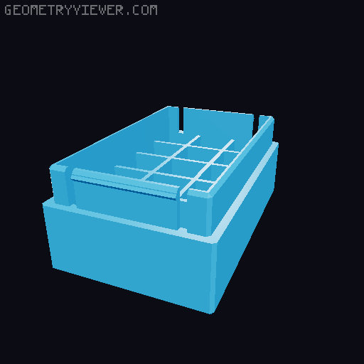 Configurable Remix Duncans Boxes 3D model thumbnail