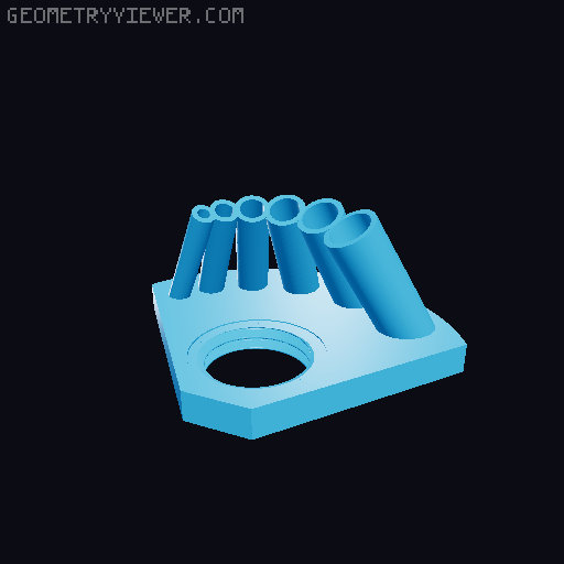 Drillbit Sharpening Jig for Dremel 3D model thumbnail