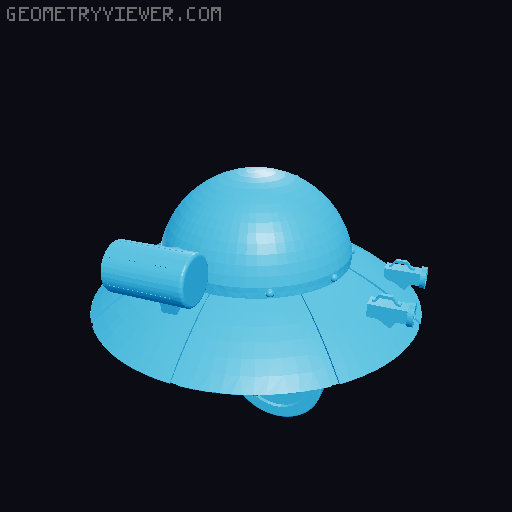 Ricks Car 3D model thumbnail