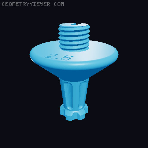 Remix of Allen Screwdriver with shrouded handle 3D model thumbnail