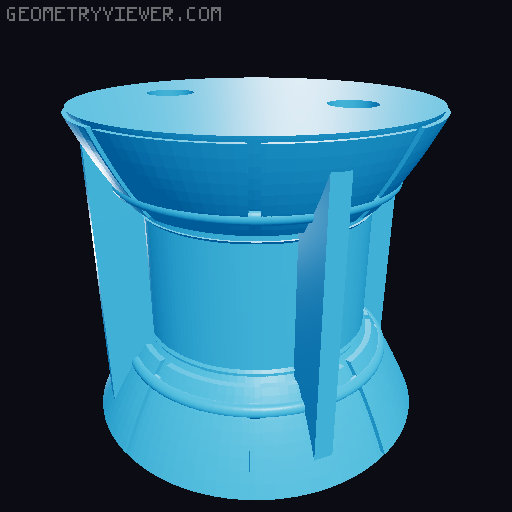 Fanta: Space ship 3D model thumbnail
