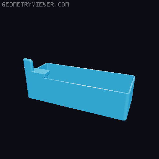 Modular Organizer 3D model thumbnail