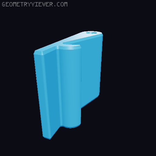 Kingrinder K2 carry case 3D model thumbnail