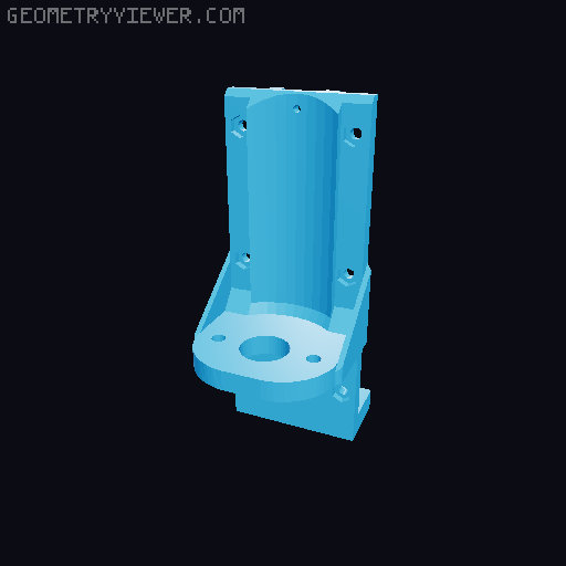 Benchdril for 795/775 motor upto 4mm drills 3D model thumbnail
