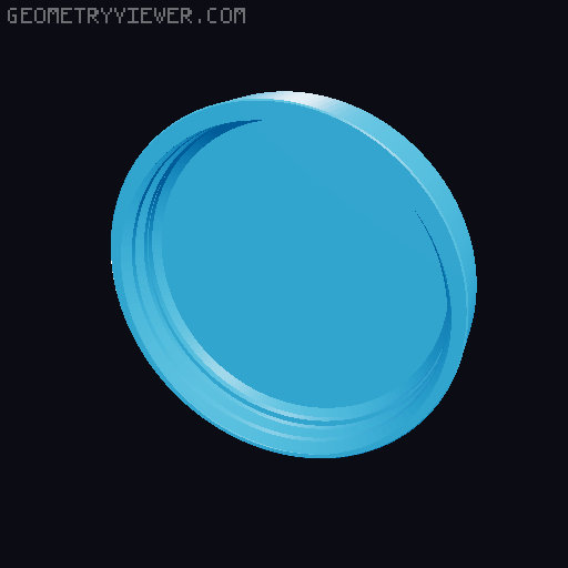 Pill Box 3D model thumbnail