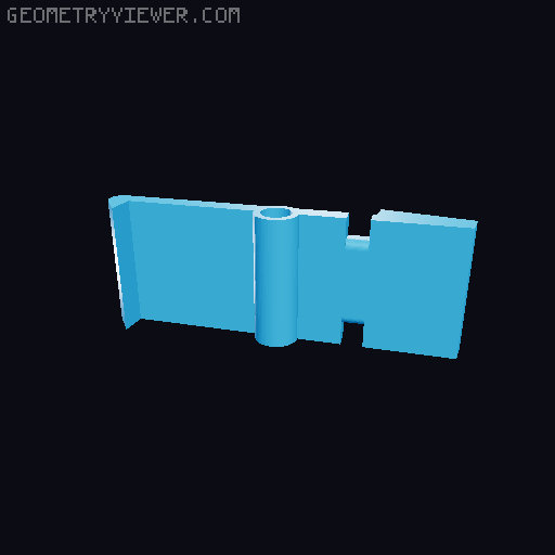 Ergonomic Delta table 3D model thumbnail