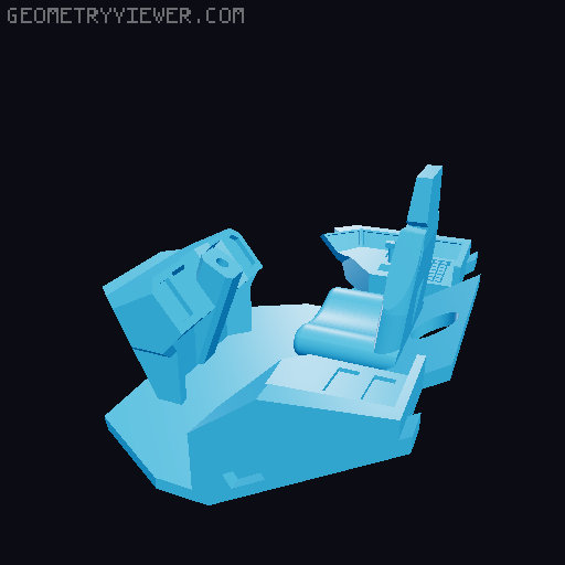 RC Wheel Loader - DIY 3D model thumbnail
