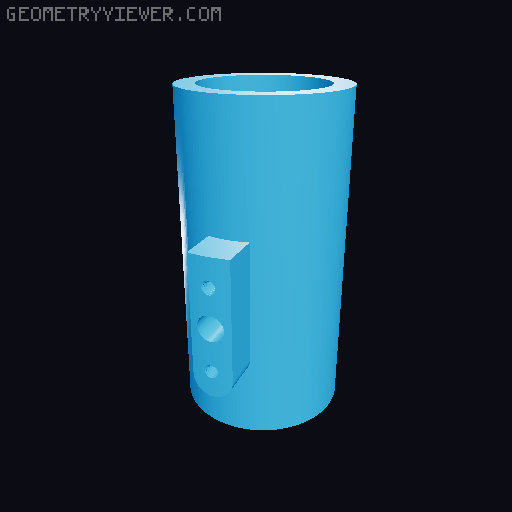 10th Doctor's Sonic Screwdriver (Tri-Slider) 3D model thumbnail