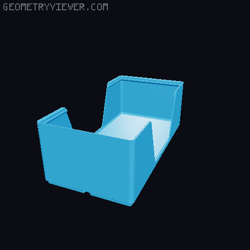 Gridfinity wall cutout collection 3D model thumbnail