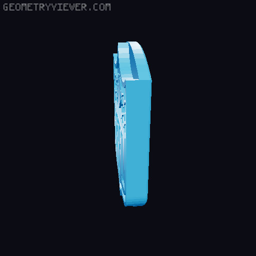 NFL Superbowl 59 3D Logo 3D model thumbnail