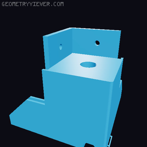 Enclosure Ikea Lack for Creality Ender 3 S1/S1 Pro 3D model thumbnail