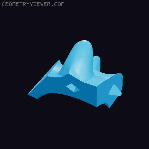 Toothless 3D model thumbnail