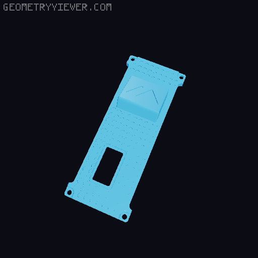 T-Beam v1.x case for Meshtastic 3D model thumbnail