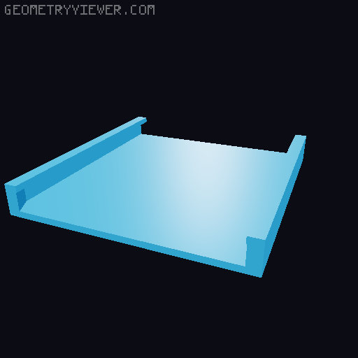 Sy's Peglock - Stud Sensor Mount -  Zicron L50 3D model thumbnail