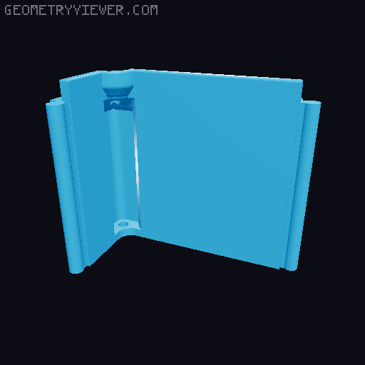 Creality K1 Risers Hexagon Accents 3D model thumbnail