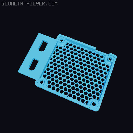 Alternative mounting solution for Orange Pi Zero 3 Case 3D model thumbnail
