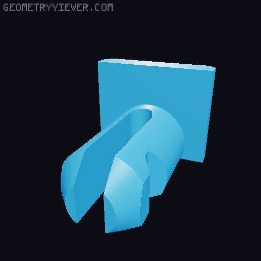 Scooter the Tugboat 3D model thumbnail