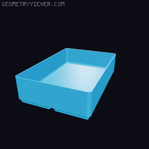 K2 Plus - CFS Riser - Gridfinity Parts 3D model thumbnail