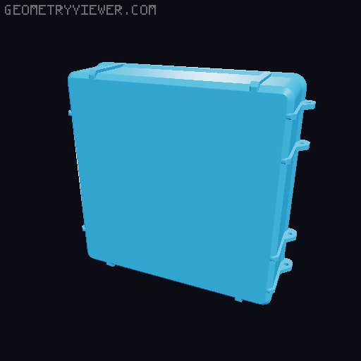 Picoscope 2204 alternate rugged case 3D model thumbnail