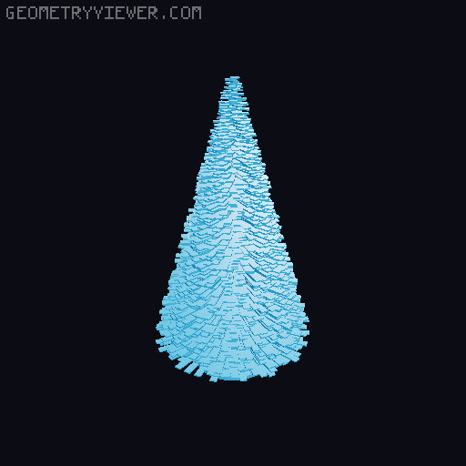 christmas tree 3D model thumbnail