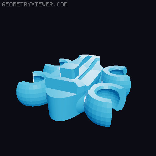 Dummy 13 Dragonfly 3D model thumbnail