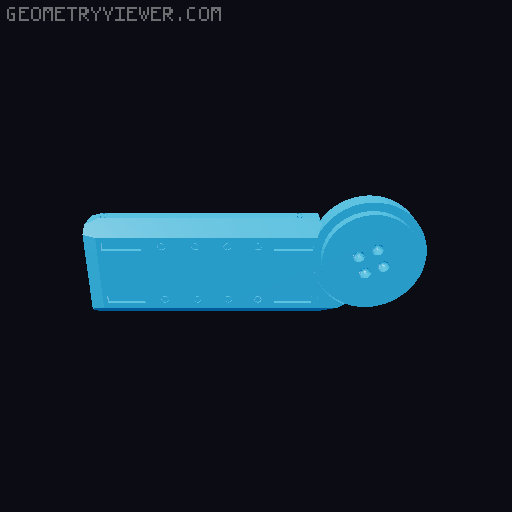 40mm attachments 3D model thumbnail