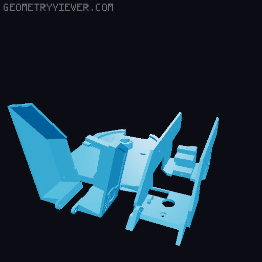 DIY RC Crane 3D model thumbnail