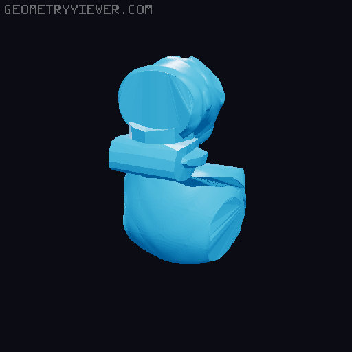 Skye (PAW Patrol) Multimaterial 3D model thumbnail