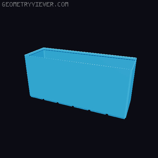 Gridfinity cups height 16 (116mm) collection 3D model thumbnail