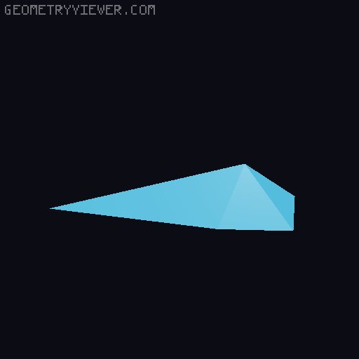 Geometric Unicorn wall art (only for Princess) 3D model thumbnail