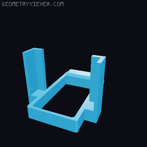 miniature 3D Printer Model / Toy 3D model thumbnail