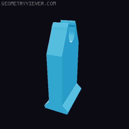 Bed Holder 3D model thumbnail