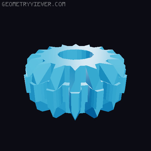 MG90S Servo Gears for LEGO 3D model thumbnail
