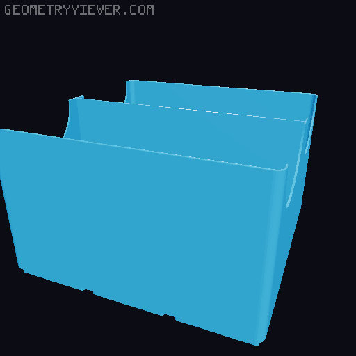 Gridfinity Teabag storage (3x3 and 3x4) 3D model thumbnail