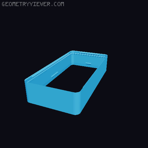Gridfinity Bin with Gridfinity Cap (parametric) 3D model thumbnail