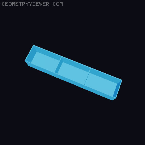 S-Box Insert for Bambu Lab toools and parts 3D model thumbnail