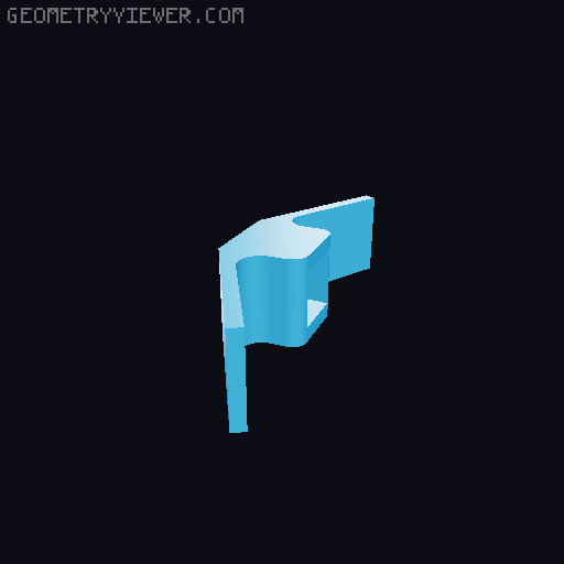 Frankenstein Light Switch Plate 3D model thumbnail