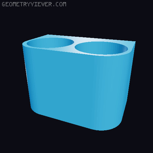 Glue Stick Holder 3D model thumbnail